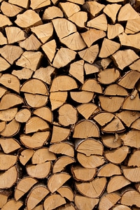 Energy firewood fuel photo