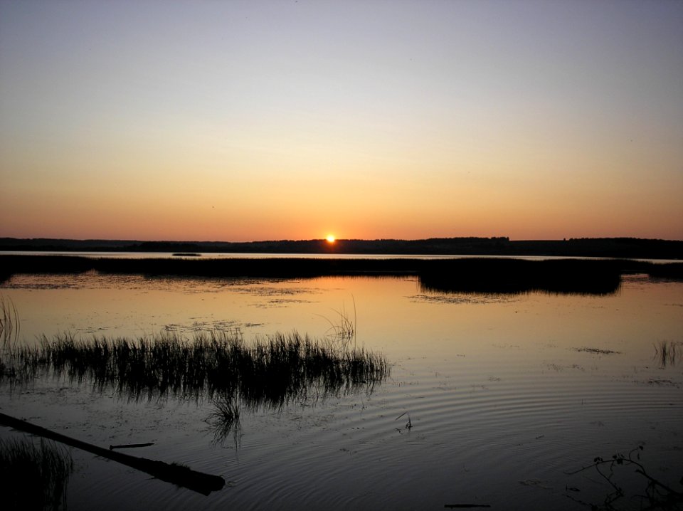 Sky Reflection Horizon Water