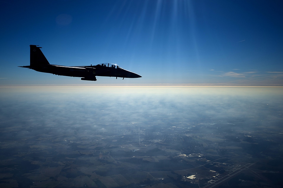 Aircraft jet fighter