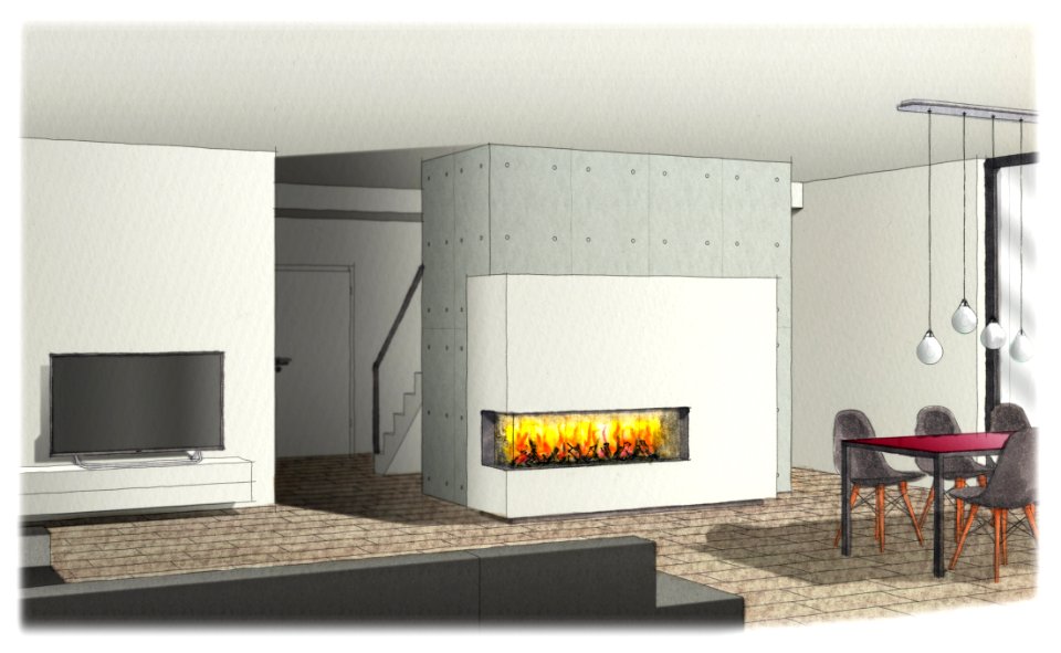 Fireplace Hearth Interior Design Heat