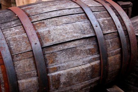 Barrel Wood Wheel