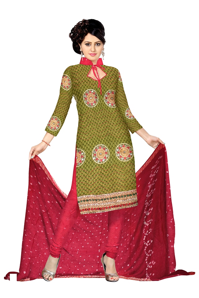 Dress woman model