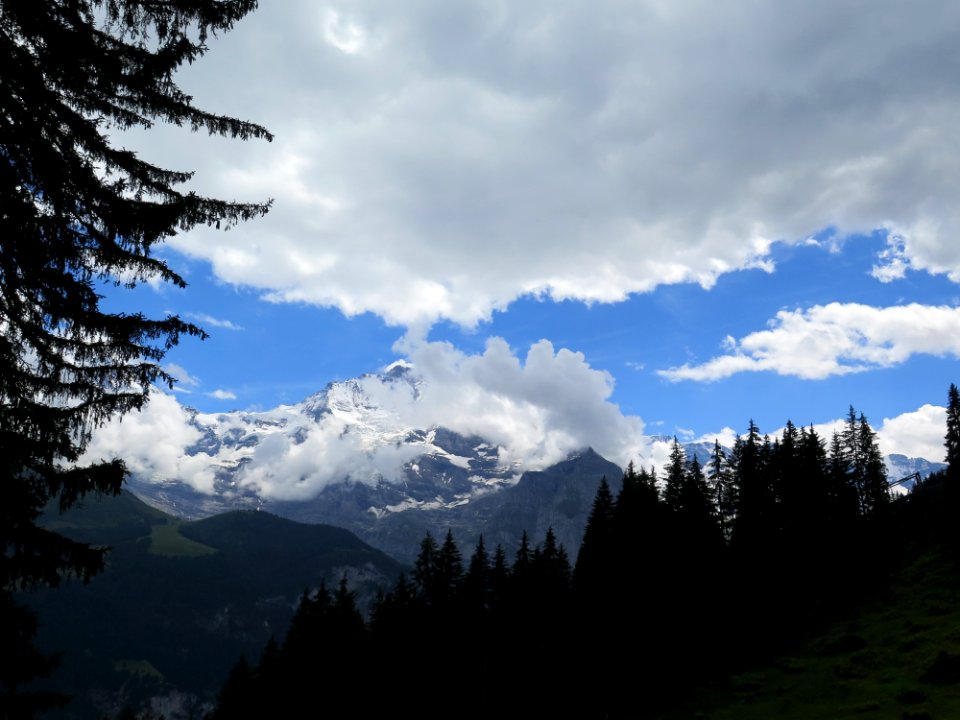 Sky Cloud Mountainous Landforms Mountain