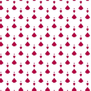 Red Pink Heart Pattern