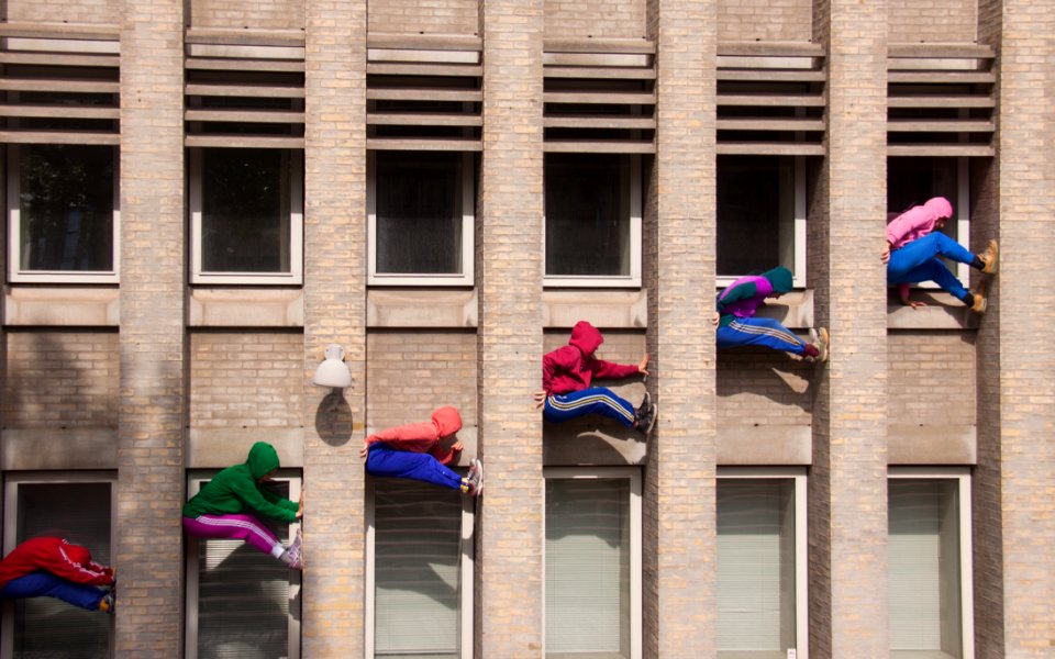 Window Building House Flag