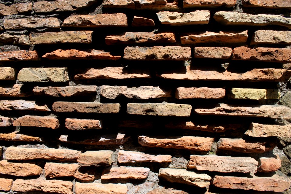 Wall Stone Wall Brick Brickwork photo