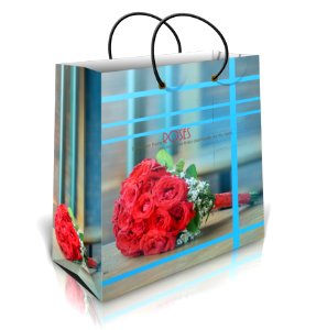 Blue Flower Product Rectangle