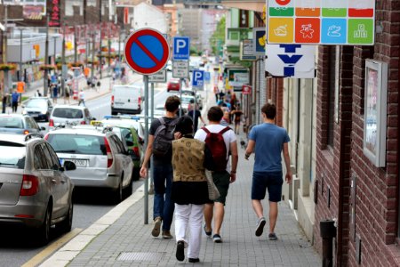 Pedestrian Mode Of Transport Public Space Street