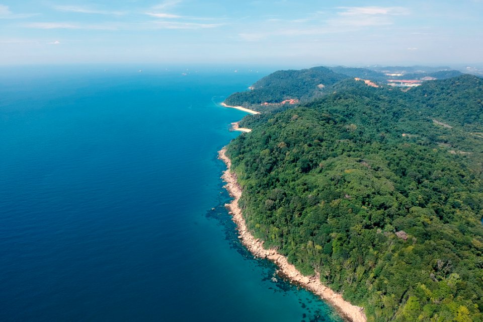 Birds Eye View Of Beach