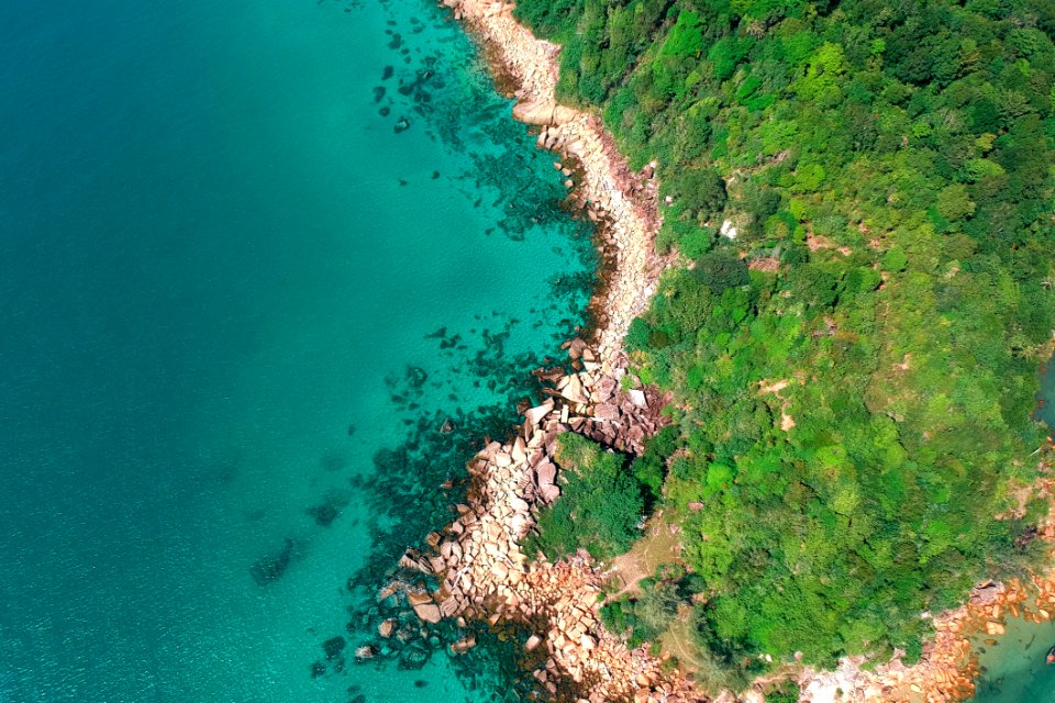 Island Surrounded With Water