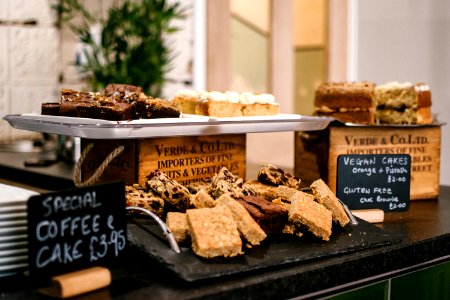 Pastries On Tray photo