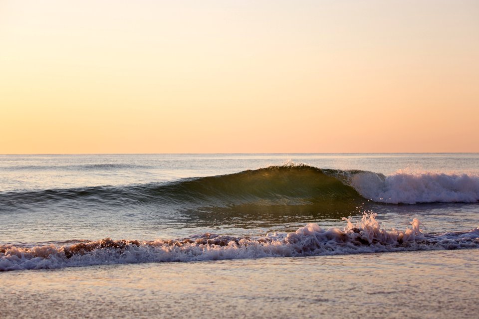 Green Body Of Water Wave