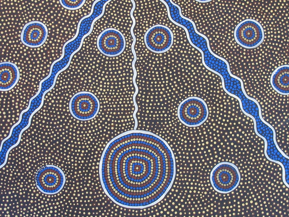 Aboriginal australian painting