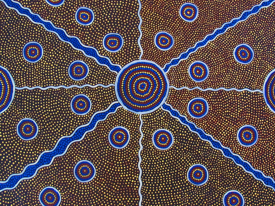 Aboriginal australian painting