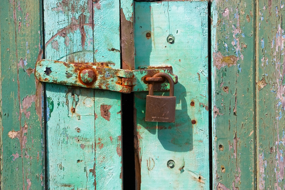 Rusting texture wood