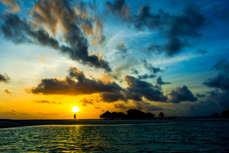 Nimbus Cloud And Body Of Water