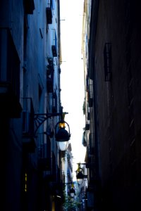 Photo Of Alley Between Buildings photo