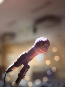 Close-Up Photography Of Microphone