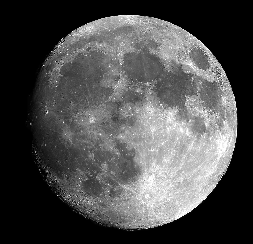 Sky space moonlight