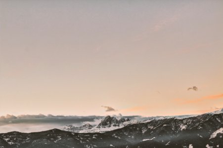 Photography Of Mountains During Dusk