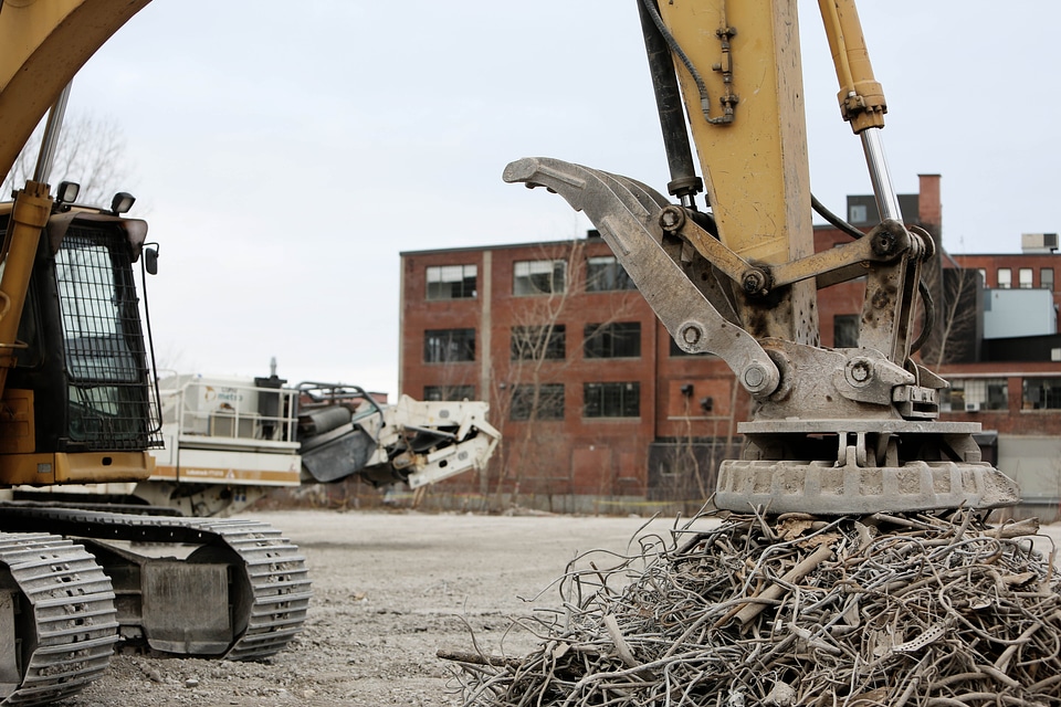 Junk yard scrap yard metal photo