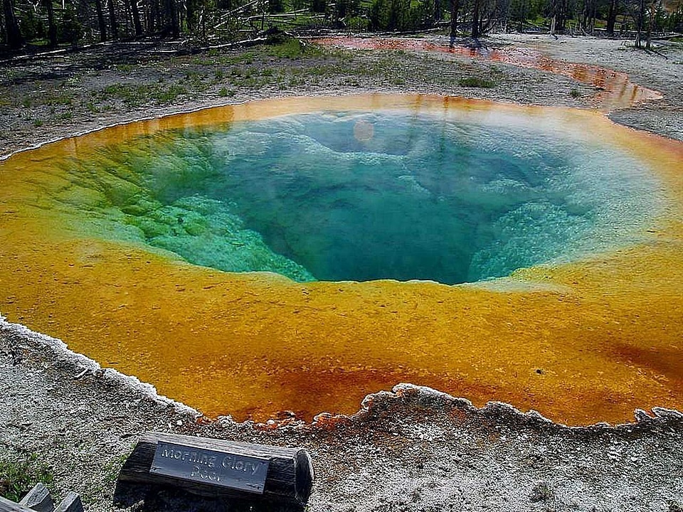 Hot landscapes nature