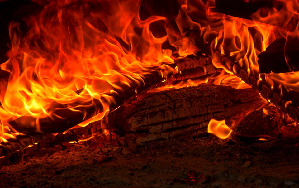 Fire Flame Heat Bonfire