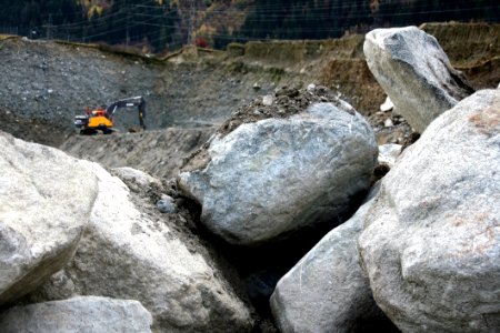 Rock Boulder Geological Phenomenon Bedrock