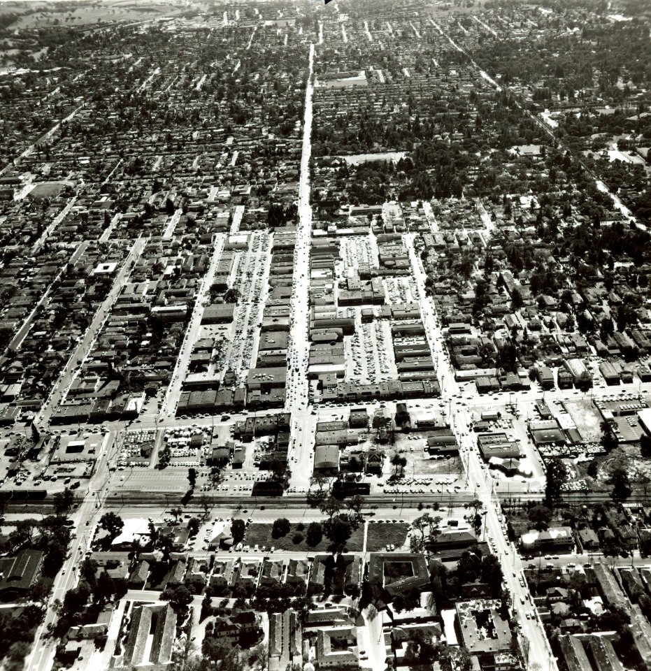Menlo Park Aerial Photos - 1968