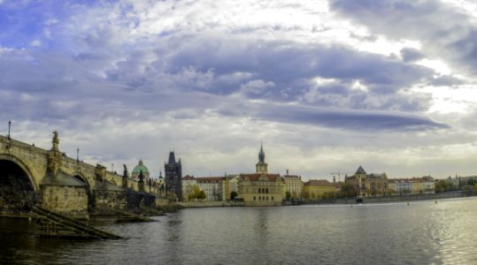 Panorama Charles Bridge Prague