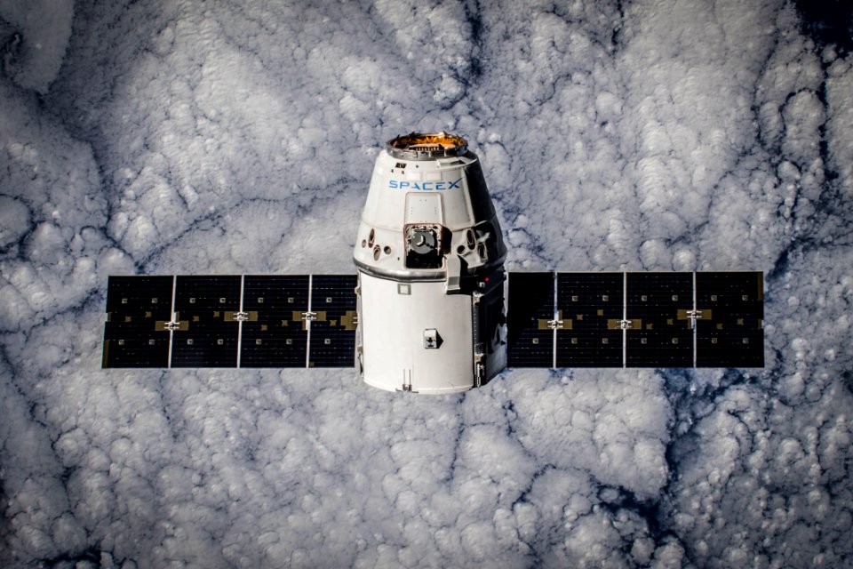 Spacex Satellite In Space