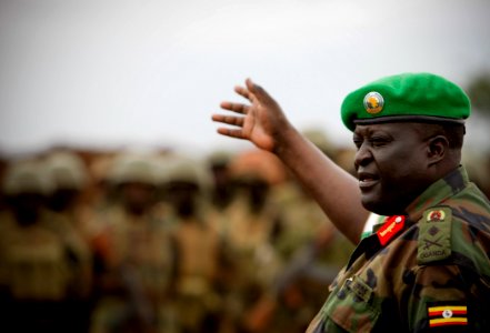 AMISOM Force Commander Tours Afgoye Corridor 04 photo