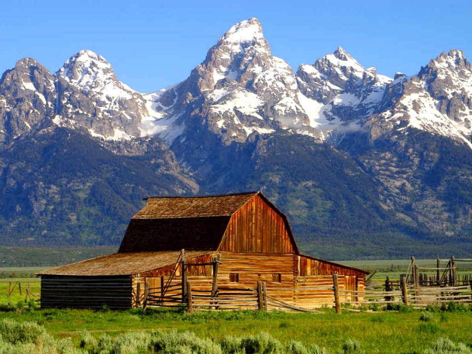 Grand Tetons Barn 2