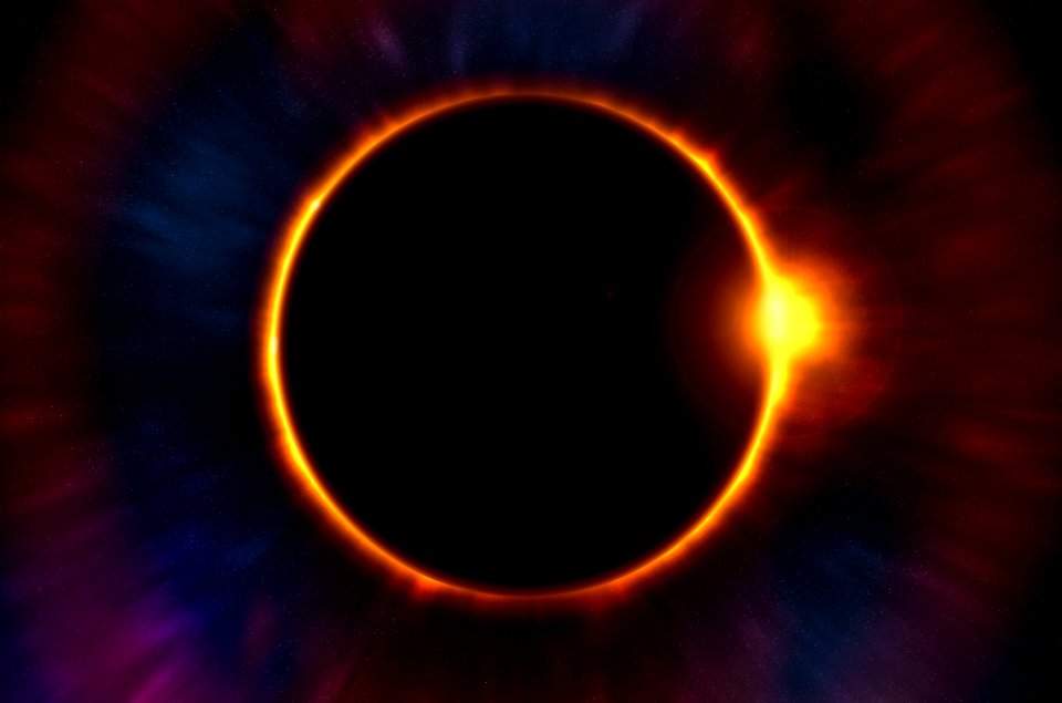 Atmosphere Corona Circle Phenomenon