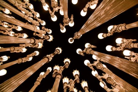 Poles With Lightbulbs