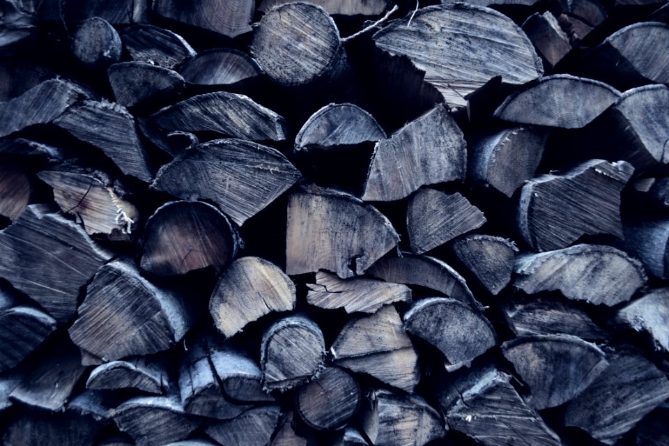 Logs Of Wood Background Pattern