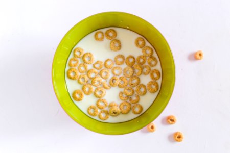 Bowl Of Cereal And Milk photo