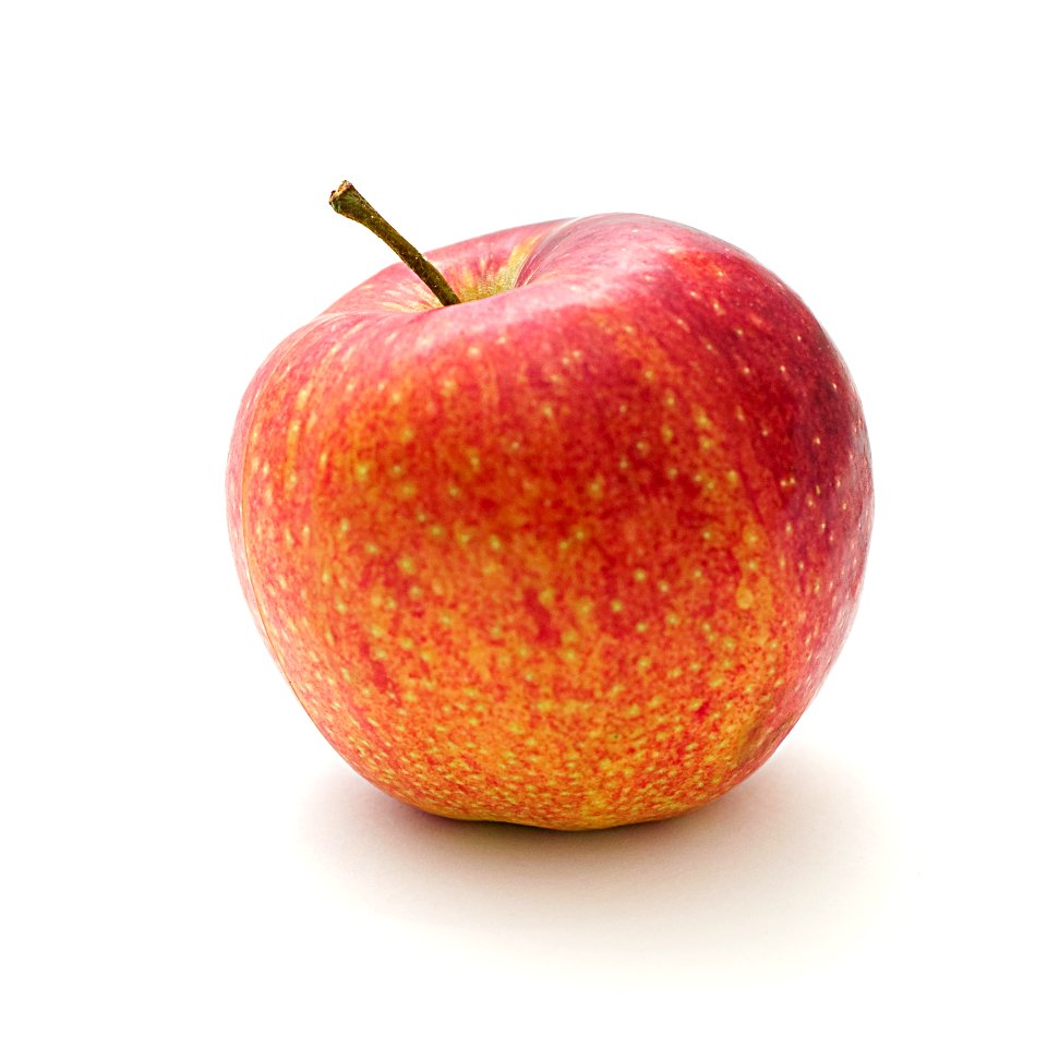 Red And Orange Apple Fruit