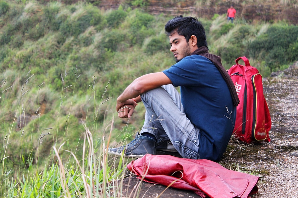 Backpack hiking hiker