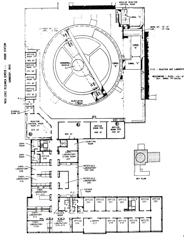 First-level Floor Plan For Hot Laboratory