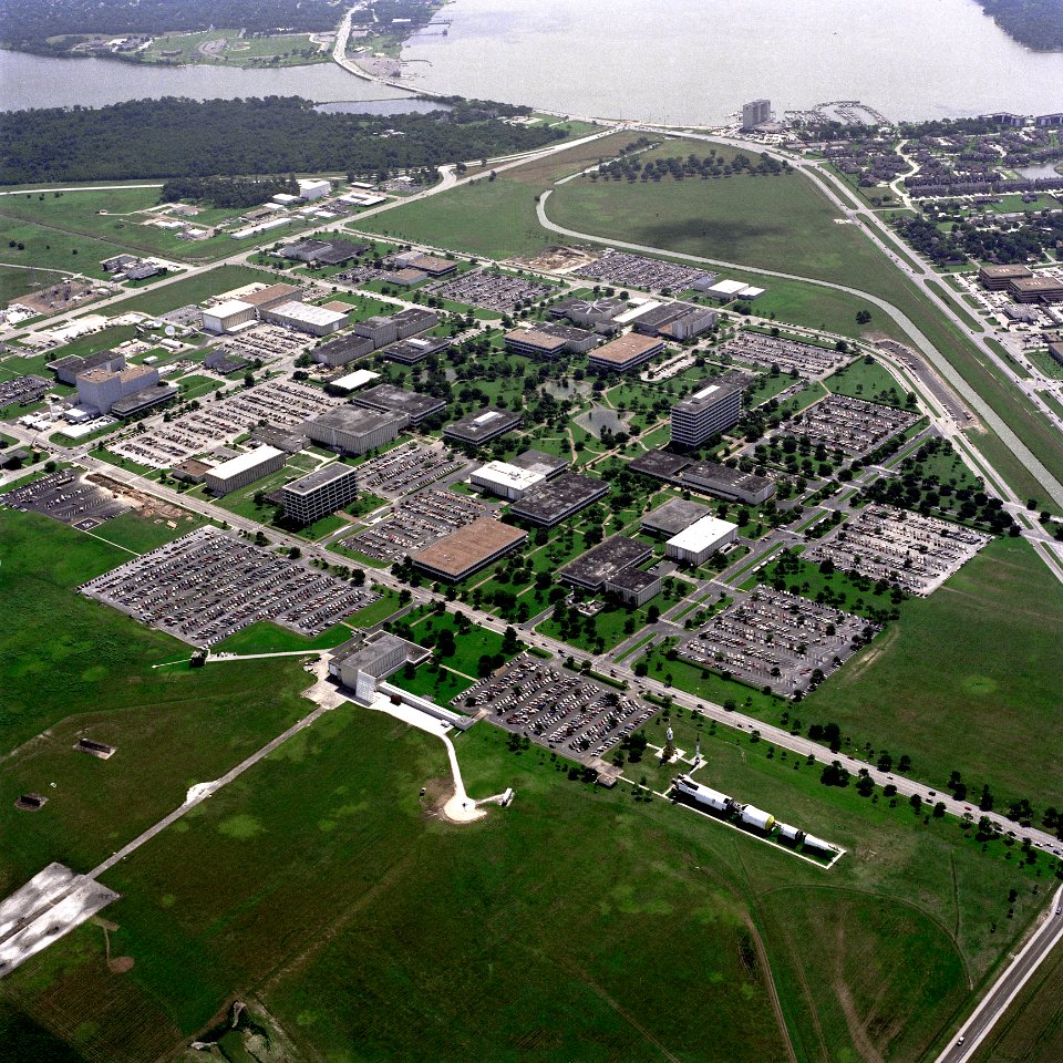 Aerial View Of The Johnson Space Center