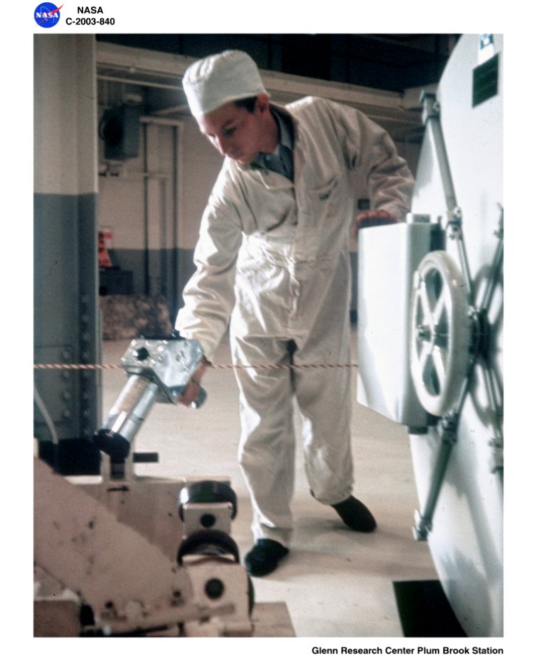 Technician Checks For Contamination With Cutie Pie