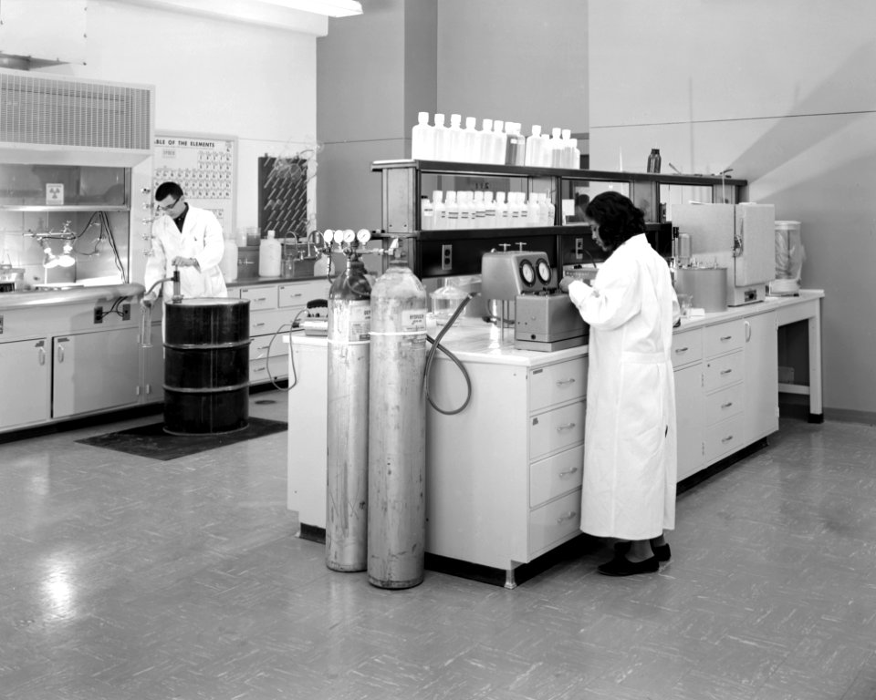 Plum Brook Chemistry Lab In 1961
