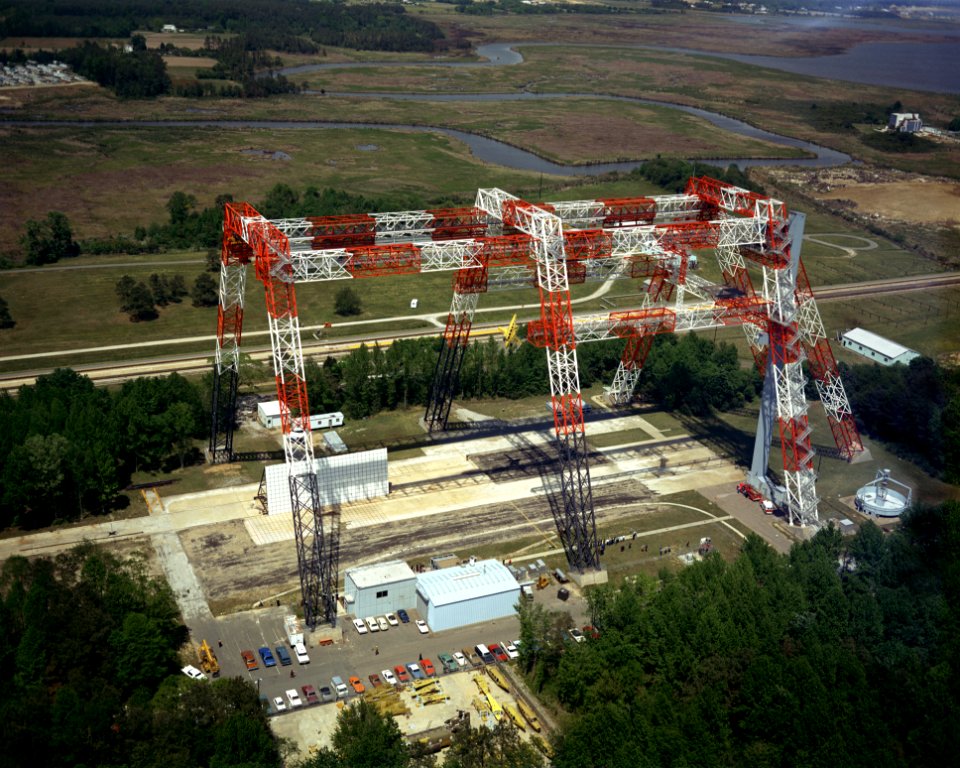 Drop Test At Lunar Landing Research Facility