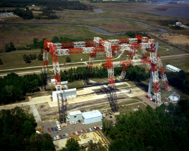 Drop Test At Lunar Landing Research Facility