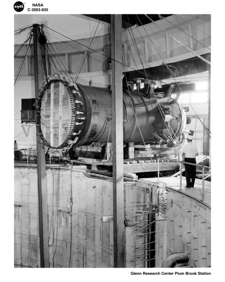 Pressure Tank Ready To Be Lowered