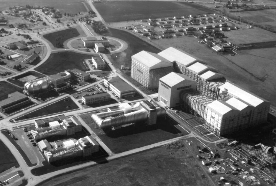 Aerial View Of Ames Wind Tunnels