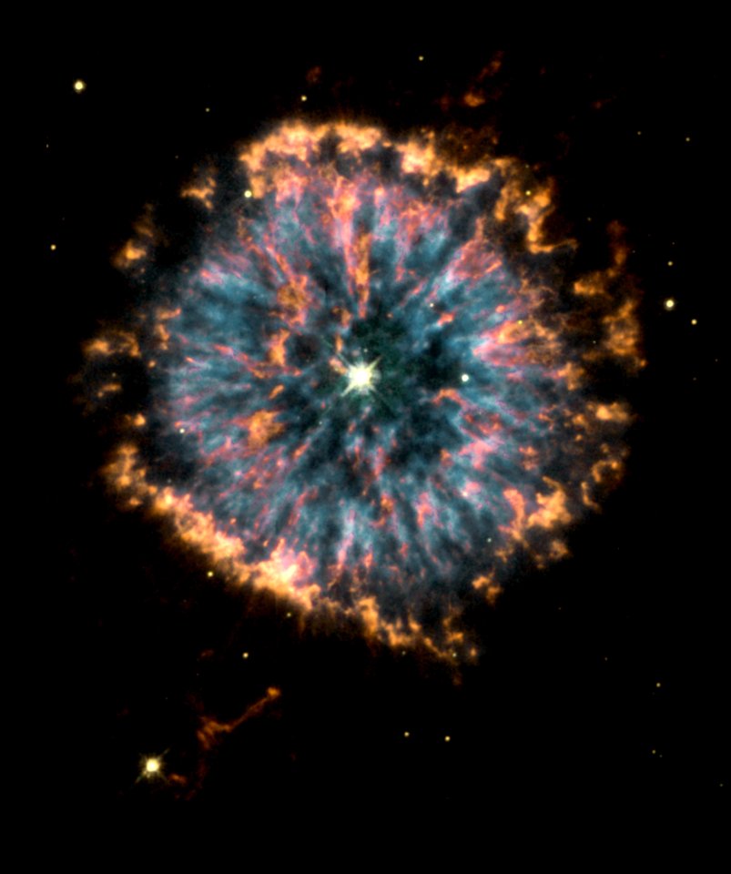 The Glowing Eye Of NGC 6751