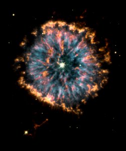 The Glowing Eye Of NGC 6751 photo