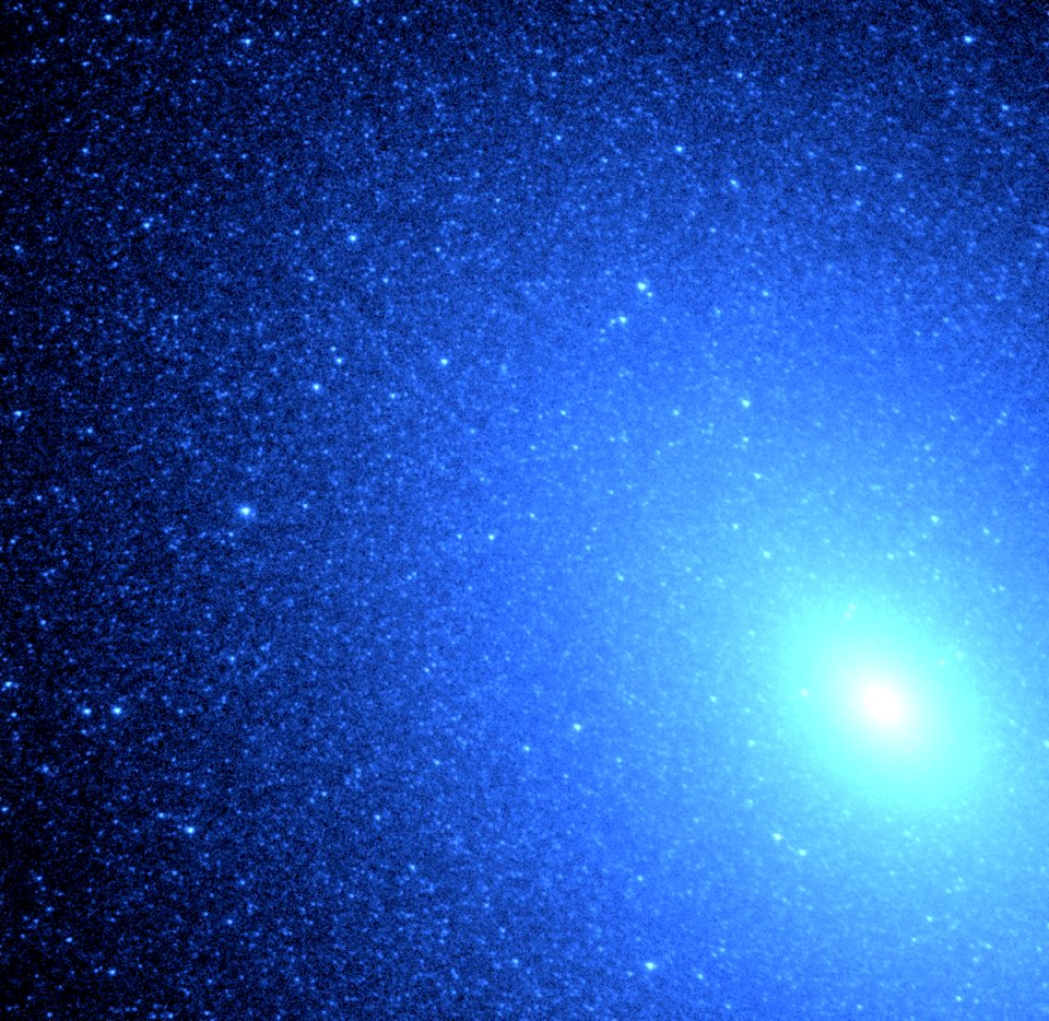 Utraviolet Light Source In An Old Galaxy
